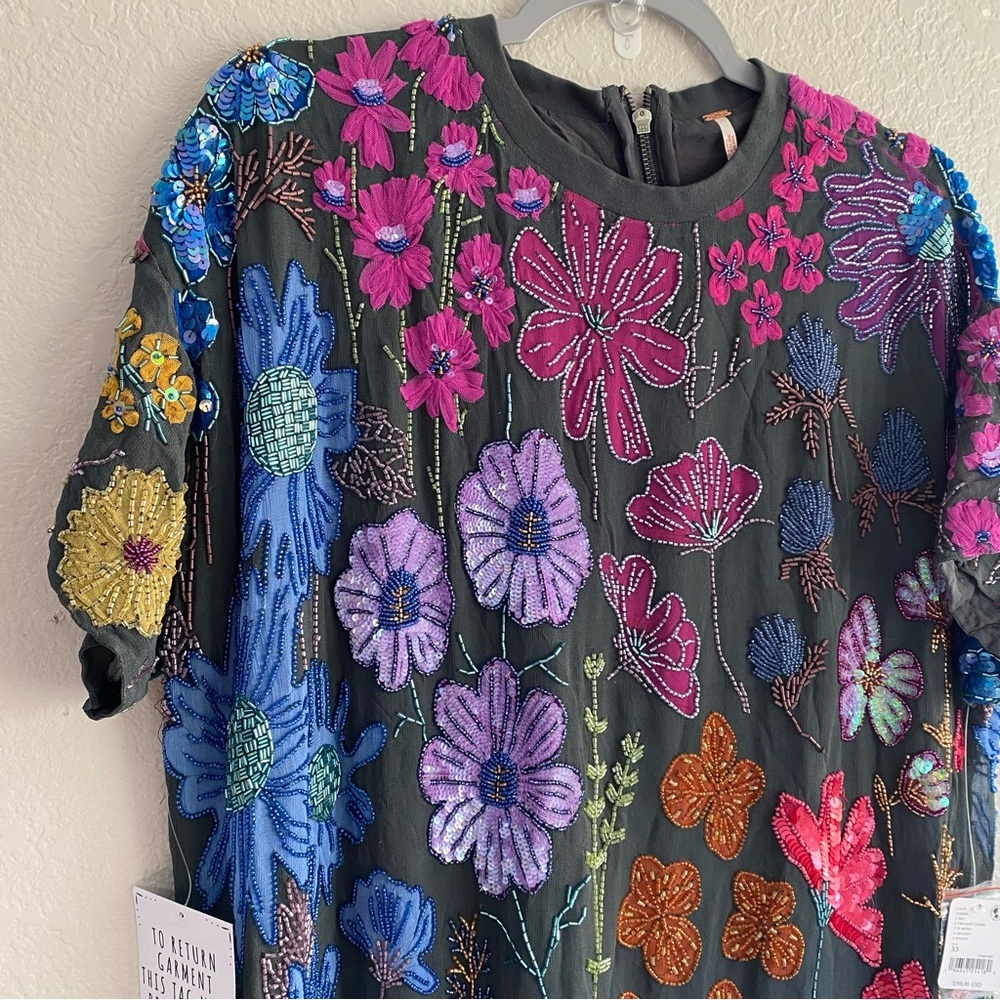NEW Free People Jewel Mini Dress - Picture 5 of 12